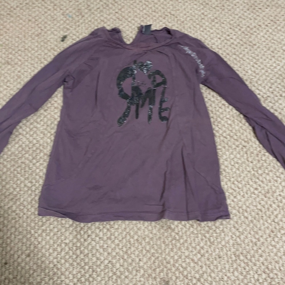 Purple shirt
